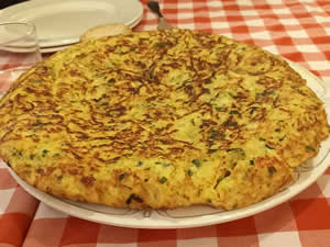 Tortilla de bacalao