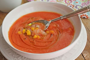 salmorejo de mango